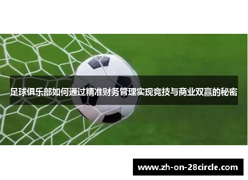 足球俱乐部如何通过精准财务管理实现竞技与商业双赢的秘密