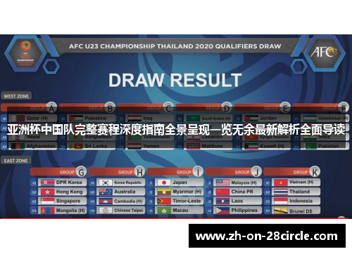 亚洲杯中国队完整赛程深度指南全景呈现一览无余最新解析全面导读