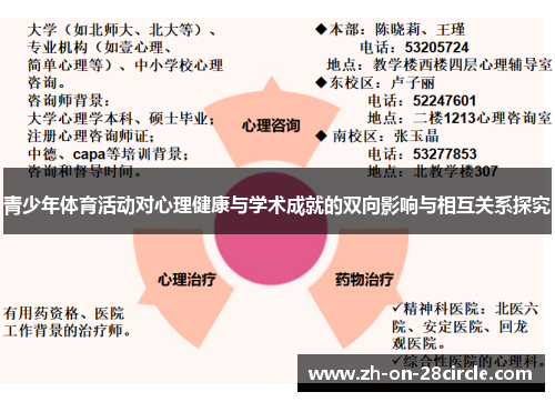 青少年体育活动对心理健康与学术成就的双向影响与相互关系探究